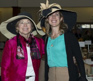 Some of our guests wearing their best hats.